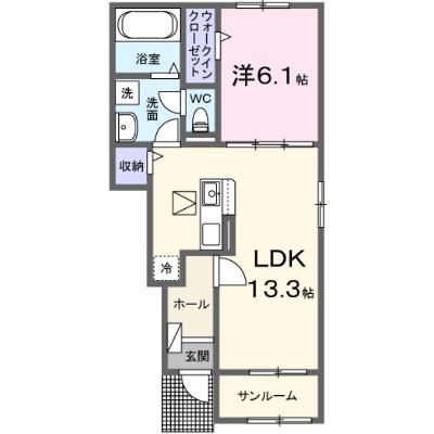 ソラリスガーデン 105【管理NO：1-028493801-01050】 ★家具家電は申し込み後に搬入します★ ★2026年10月上旬入居可能★の外観画像