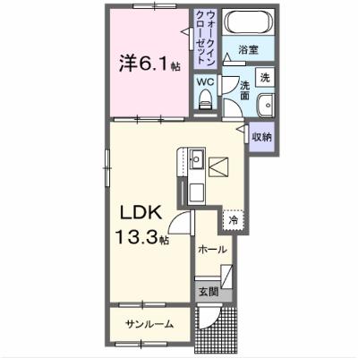 ソラリスガーデン 101【管理NO：1-028493801-01010】 ★家具家電は申し込み後に搬入します★ ★2026年10月上旬入居可能★の外観画像