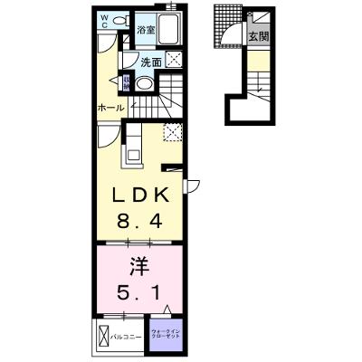 ヒカルサ米子Ⅱ 201【管理NO：1-027614902-02010】 ★家具家電は申し込み後に搬入します★の外観画像