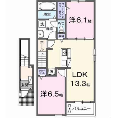 グラースソレイユ 205【管理NO：1-027570101-02050】 ★家具家電は申し込み後に搬入します★ ★2026年11月中旬入居可能★の外観画像