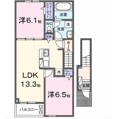 グラース・ソレイユ 202【管理NO：1-027570101-02020】 ★家具家電は申し込み後に搬入します★ ★2026年11月中旬入居可能★の外観画像