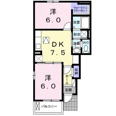 ル・サンⅡ 101【管理NO：1-021011101-01010】 ★家具家電は申し込み後に搬入します★の外観画像