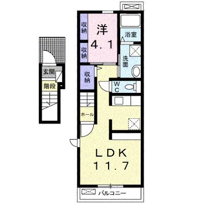 Ａｇａｉｎ 206【管理NO：1-020345901-02050】 ★家具家電は申し込み後に搬入します★の外観画像