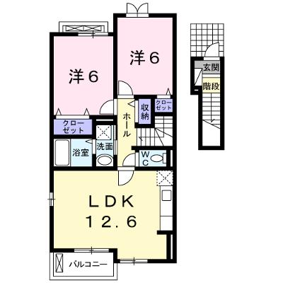ソヴール　佑 205【管理NO：1-017707701-02040】 ★家具家電は申し込み後に搬入します★の外観画像