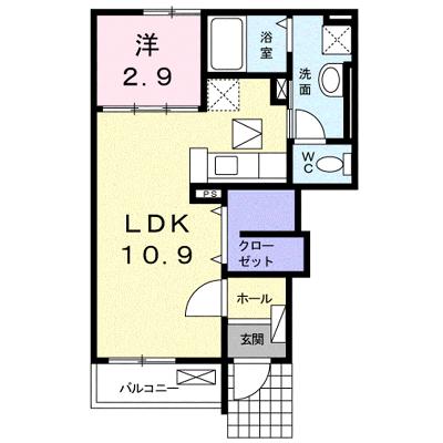 エクセレント　ユリ 101【管理NO：1-016635301-01010】 ★家具家電は申し込み後に搬入します★の外観画像