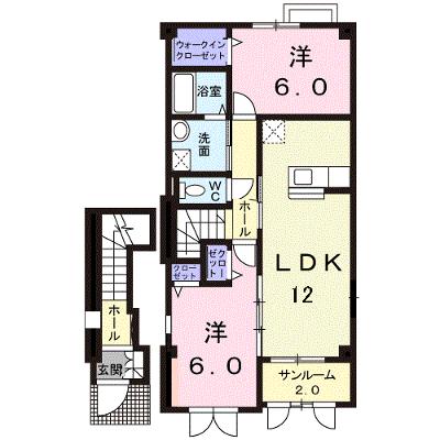 リヴァーサイド意宇Ⅳ 201【管理NO：1-013780802-02010】 ★家具家電は申し込み後に搬入しますの外観画像