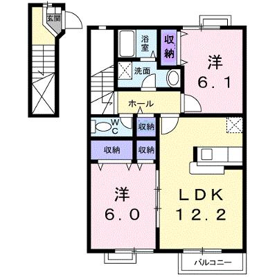 アルドーレＡ 201【管理NO：1-012195101-02010】 ★家具家電は申し込み後に搬入します★の外観画像