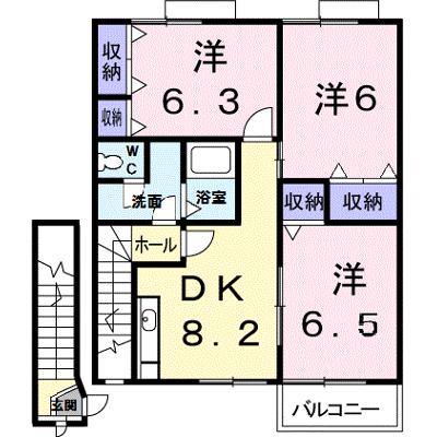 クレセント上乃木Ｃ 203【管理NO：1-011046803-02030】 2026年06月下旬入居可能の外観画像