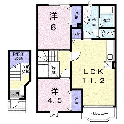 コーポビッグゲートＣ 202【管理NO：1-007144101-02020】 ★家具家電は申し込み後に搬入しますの外観画像