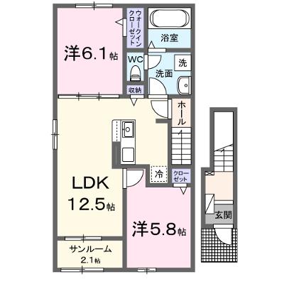 ブレッザ　フェリーチェ 201【管理NO：1-028418001-02010】 2026年09月中旬入居可能の外観画像