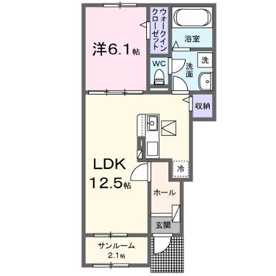 ブレッザ　フェリーチェ 102【管理NO：1-028418001-01020】 2026年09月中旬入居可能の外観画像