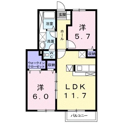 アルドーレＢ 103【管理NO：1-012195102-01030】 ★家具家電は申し込み後に搬入します★の外観画像