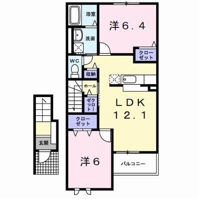 サンシャインＡ 202【管理NO：1-014638701-02020】 ★家具家電は申し込み後に搬入します★の外観画像