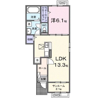 レジデンスＡＫ長久Ⅱ 107【管理NO：1-028475802-01070】 ★家具家電は申し込み後に搬入します★ ★2026年11月中旬入居可能★の外観画像