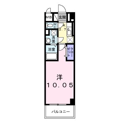 クロシェットＩＭＫ 303【管理NO：1-027325101-03030】 ★家具家電は申し込み後に搬入します 2026年07月中旬入居可能の外観画像