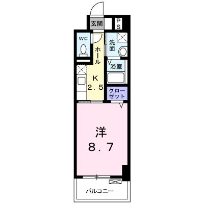 グリシナ 103【管理NO：1-019480401-01030】 ★家具家電は申し込み後に搬入します★の外観画像