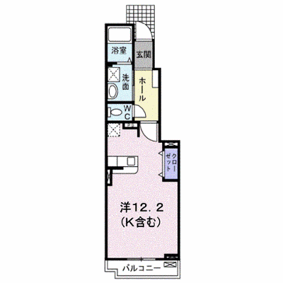ヴァンヴェールＡ 102【管理NO：1-017554801-01020】 ★家具家電は申し込み後に搬入します★の外観画像