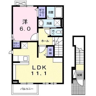 エアリースクエア 201【管理NO：1-017330201-02010】 ★家具家電は申し込み後に搬入しますの外観画像