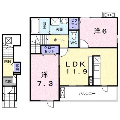 ボニートＡ 202【管理NO：1-016798101-02020】 ★家具家電は申し込み後に搬入しますの外観画像