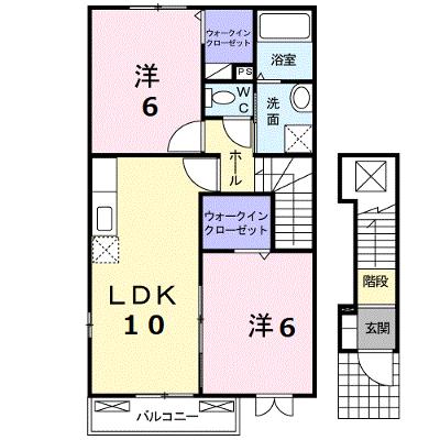 サザンヒルズ 201【管理NO：1-015512901-02010】 ★家具家電は申し込み後に搬入しますの外観画像