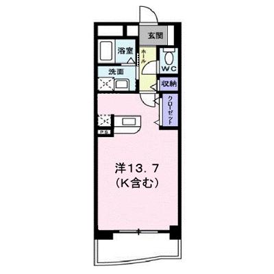 アルカディア南蔵王 203【管理NO：1-012981201-02030】 ★家具家電は申し込み後に搬入します★の外観画像