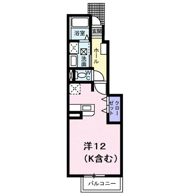 グランドゥールあおばＣ 102【管理NO：1-012524701-01020】 ★家具家電は申し込み後に搬入します★の外観画像