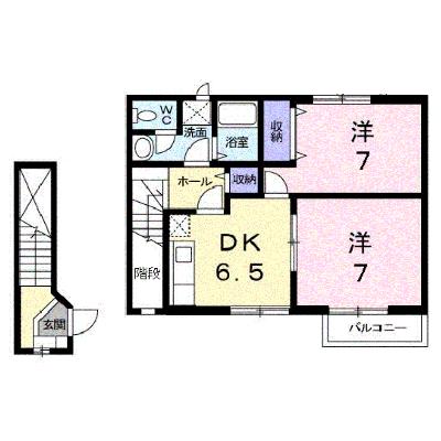 シャン．ド．フルール 202【管理NO：1-012433001-02020】 ★家具家電は申し込み後に搬入しますの外観画像