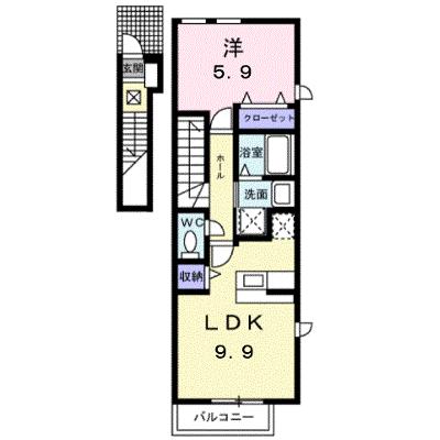 ネオハイムＤ 201【管理NO：1-012320302-02010】 ★家具家電は申し込み後に搬入します★の外観画像