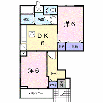 サンヒルズ　Ｂ 101【管理NO：1-011759202-01010】 ★家具家電は申し込み後に搬入します★の外観画像