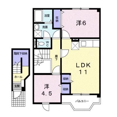 クレストール来山Ｂ 202【管理NO：1-010248902-02020】 ★家具家電は申し込み後に搬入します★の外観画像
