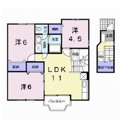 ラヴィング・ヴィラＢ 201【管理NO：1-007360802-02010】 ★家具家電は申し込み後に搬入します★の外観画像