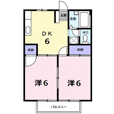 シティハイツ高木Ｂ 202【管理NO：1-001654302-02020】 ★家具家電は申し込み後に搬入しますの外観画像
