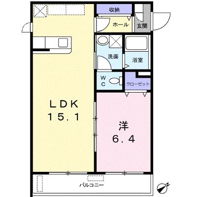 アビタシオンⅢ 104【管理NO：1-099216001-01040】 ★家具家電は申し込み後に搬入します★の外観画像