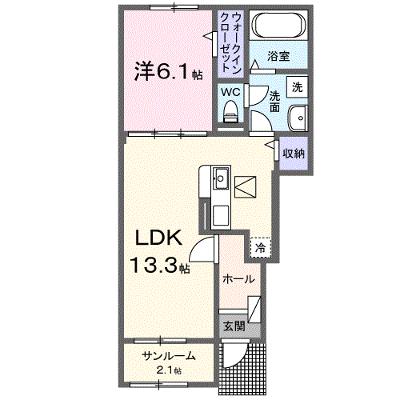 ロードクロジット 102【管理NO：1-028636901-01020】 ★家具家電は申し込み後に搬入します 2026年07月下旬入居可能の外観画像