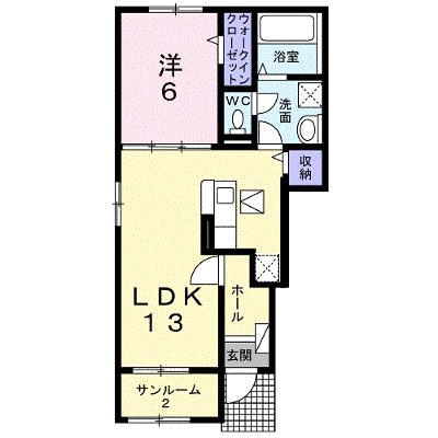 レディアンⅤ 101【管理NO：1-026951501-01010】 ★家具家電は申し込み後に搬入しますの外観画像