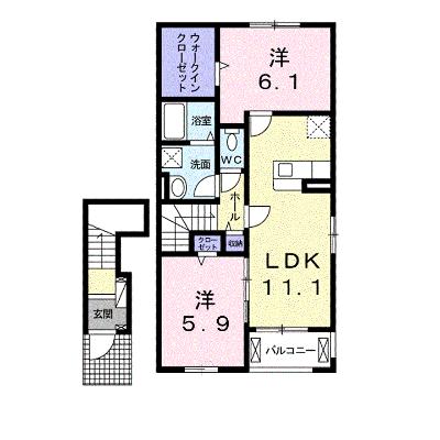 フィールド　サンⅢ　Ｂ 203【管理NO：1-025723202-02030】 ★家具家電は申し込み後に搬入しますの外観画像
