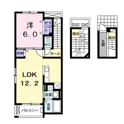 ライトスプリングＢ 305【管理NO：1-024362102-03050】 ★家具家電は申し込み後に搬入します★の外観画像