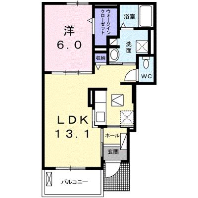 ワルド　プラッツ　Ｃ 102【管理NO：1-024073101-01020】 ★家具家電は申し込み後に搬入しますの外観画像