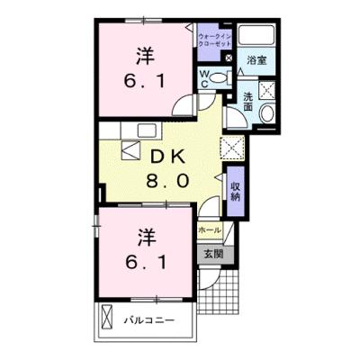 メゾン桂 101【管理NO：1-023725501-01010】 ★家具家電は申し込み後に搬入しますの外観画像