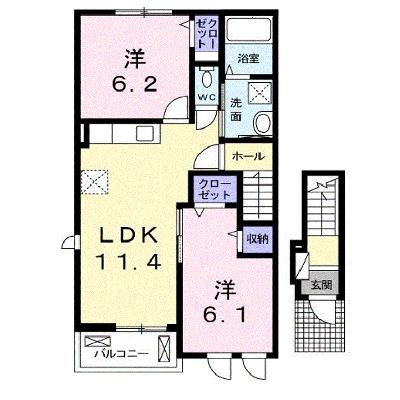 ヴィラ・グレイス神辺Ｂ 201【管理NO：1-023125402-02010】 ★家具家電は申し込み後に搬入しますの外観画像