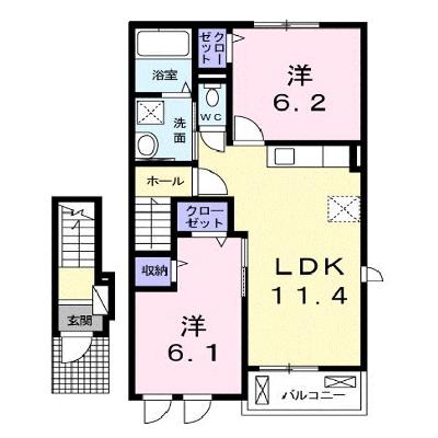プラシード駅家Ｂ 203【管理NO：1-021798602-02030】 ★家具家電は申し込み後に搬入します 2026年08月中旬入居可能の外観画像