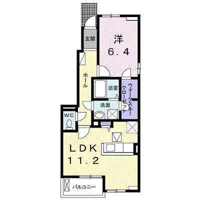 エルシャーレＡ 101【管理NO：1-020886701-01010】 ★家具家電は申し込み後に搬入します 2026年07月下旬入居可能の外観画像