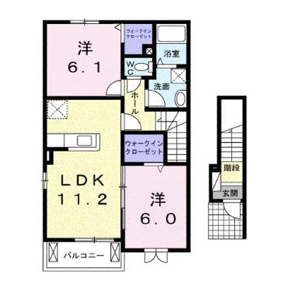 グランディール 201【管理NO：1-019136701-02010】 ★家具家電は申し込み後に搬入します★の外観画像