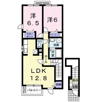 ル・レーヴ 201【管理NO：1-017478401-02010】 ★家具家電は申し込み後に搬入します★の外観画像