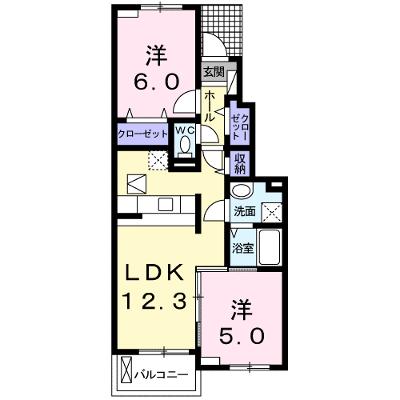 ピュアストリーム　Ｂ 103【管理NO：1-017213802-01030】 ★家具家電は申し込み後に搬入します★の外観画像