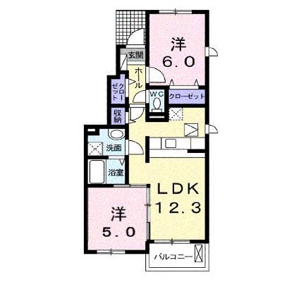 ピュアストリーム　Ｂ 101【管理NO：1-017213802-01010】 ★家具家電は申し込み後に搬入します★の外観画像