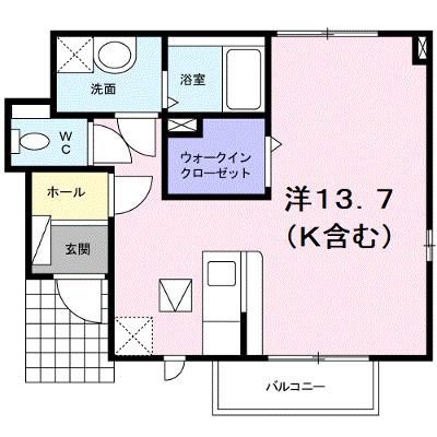 セブン　フォレスト 103【管理NO：1-016395801-01030】 ★家具家電は申し込み後に搬入します★の外観画像