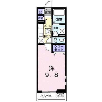 アンジュ 101【管理NO：1-016380701-01010】 ★家具家電は申し込み後に搬入しますの外観画像