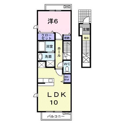 ブルー・イン・グリーン 205【管理NO：1-015578301-02050】 ★家具家電は申し込み後に搬入しますの外観画像
