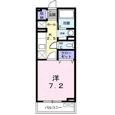 リベラシオンⅢＢ 204【管理NO：1-015569102-02040】 ★家具家電は申し込み後に搬入します 2026年07月下旬入居可能の外観画像